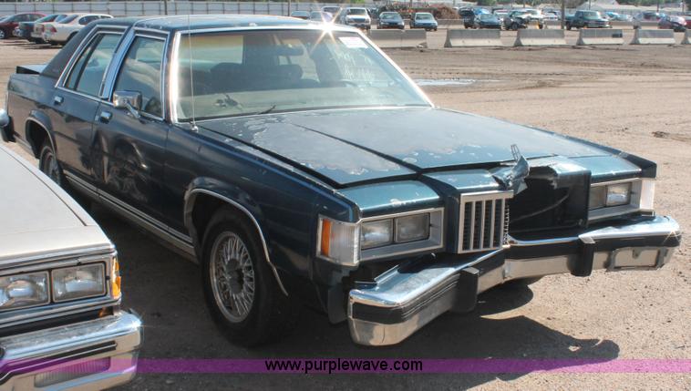image for item I7963 1987 Mercury Grand Marquis LS