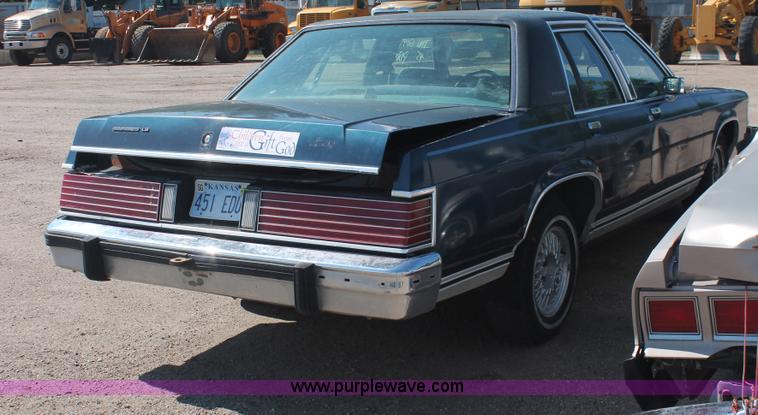 image for item I7963 1987 Mercury Grand Marquis LS