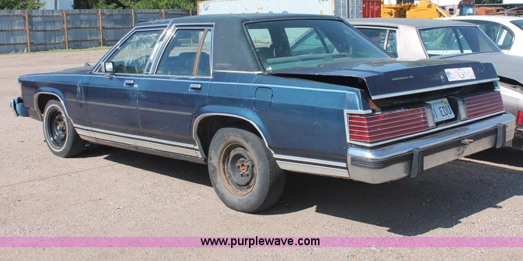 image for item I7963 1987 Mercury Grand Marquis LS