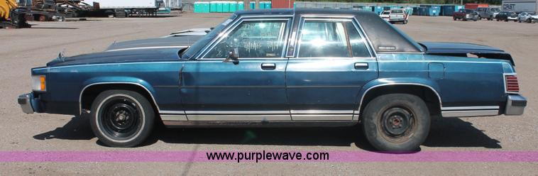 image for item I7963 1987 Mercury Grand Marquis LS