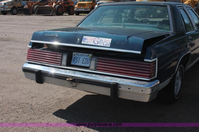 image for item I7963 1987 Mercury Grand Marquis LS