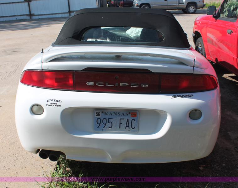 image for item I7966 1999 Mitsubishi Eclipse GS-T Spyder convertible