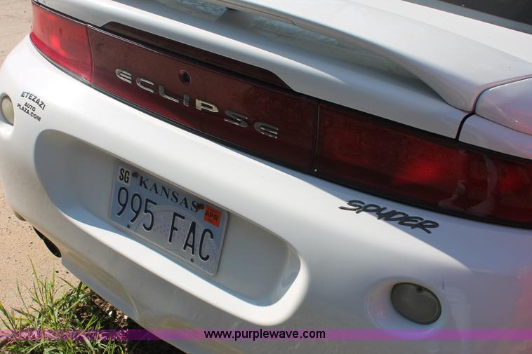 image for item I7966 1999 Mitsubishi Eclipse GS-T Spyder convertible