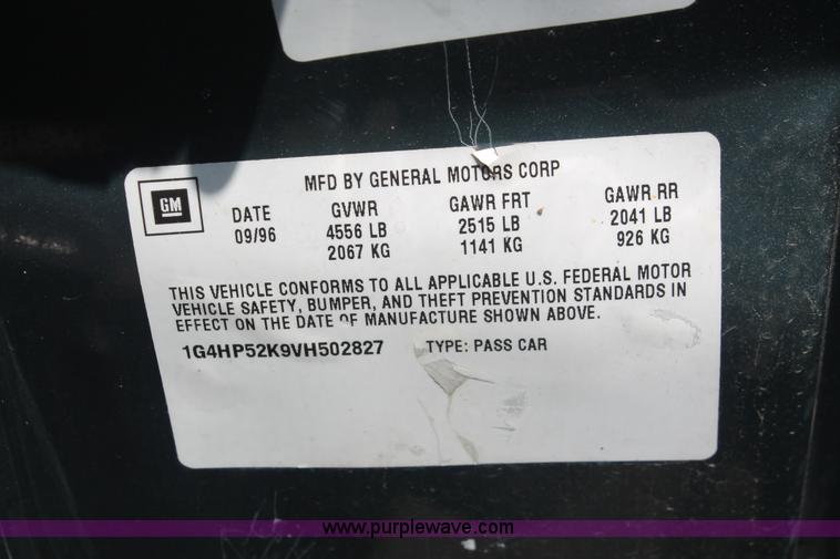 image for item I7974 1997 Buick LeSabre Custom