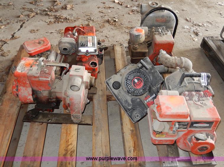 (5) assorted water pumps and motors in Kansas City, KS Item AA9254