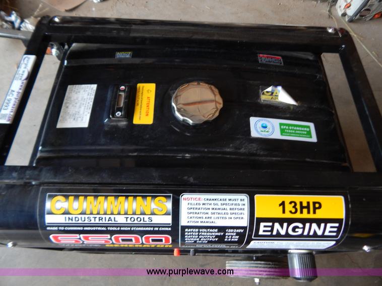 image for item AC9993 Cummins 6,500 watt generator