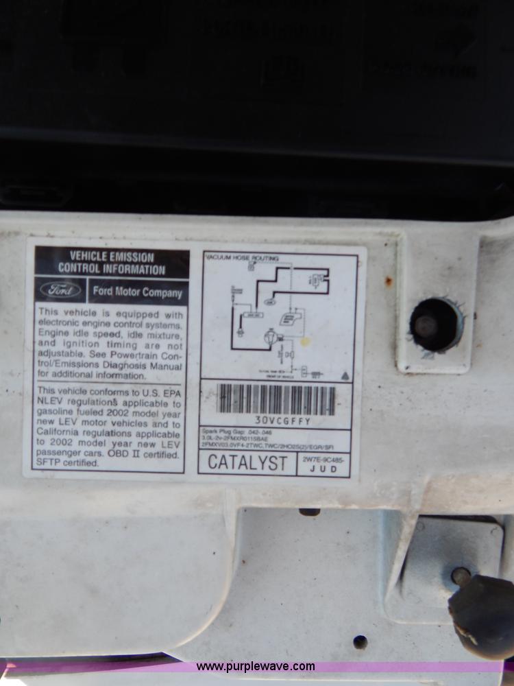 image for item AE9834 2002 Mercury Sable GS