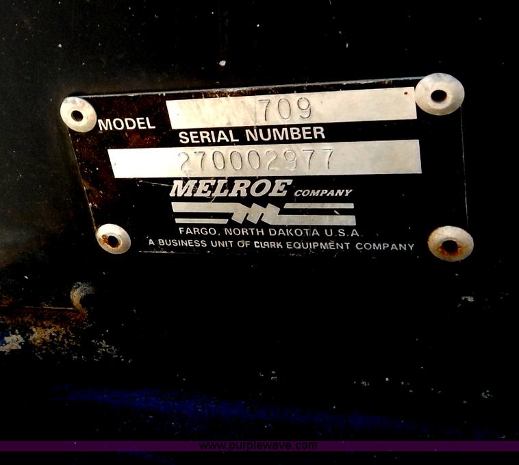 image for item AE9835 Bobcat 709 backhoe attachment