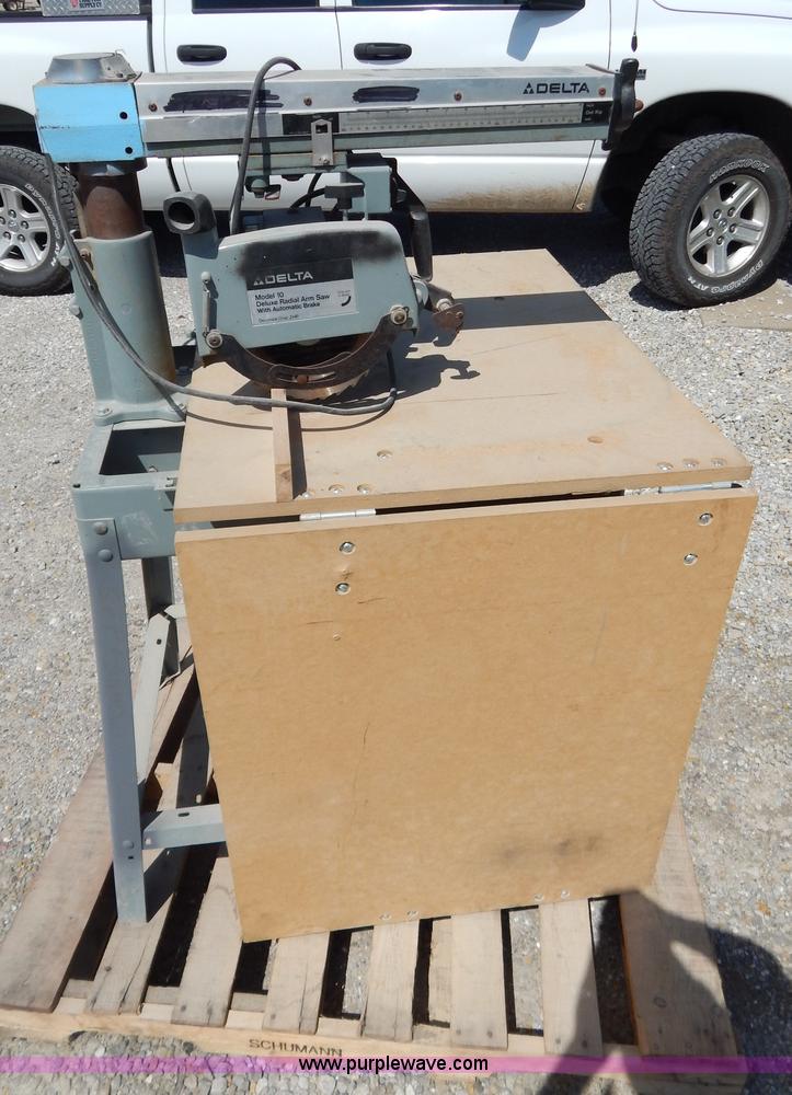 image for item AE9836 Delta 10" radial arm saw