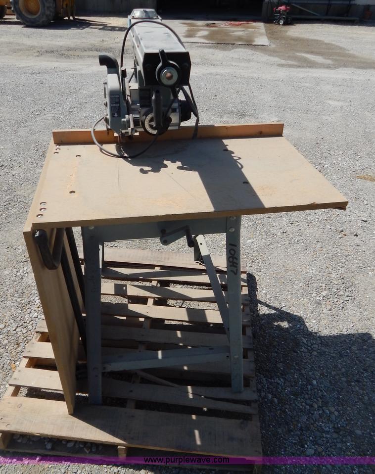image for item AE9836 Delta 10" radial arm saw