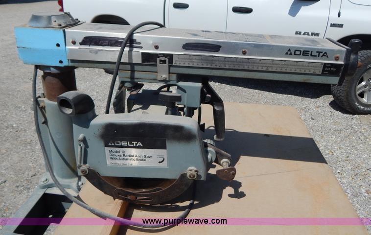 image for item AE9836 Delta 10" radial arm saw
