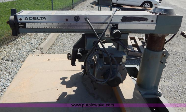 image for item AE9836 Delta 10" radial arm saw