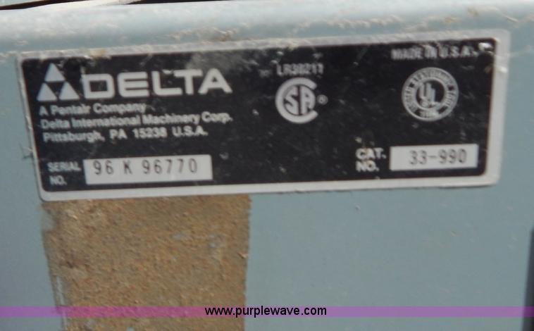 image for item AE9836 Delta 10" radial arm saw