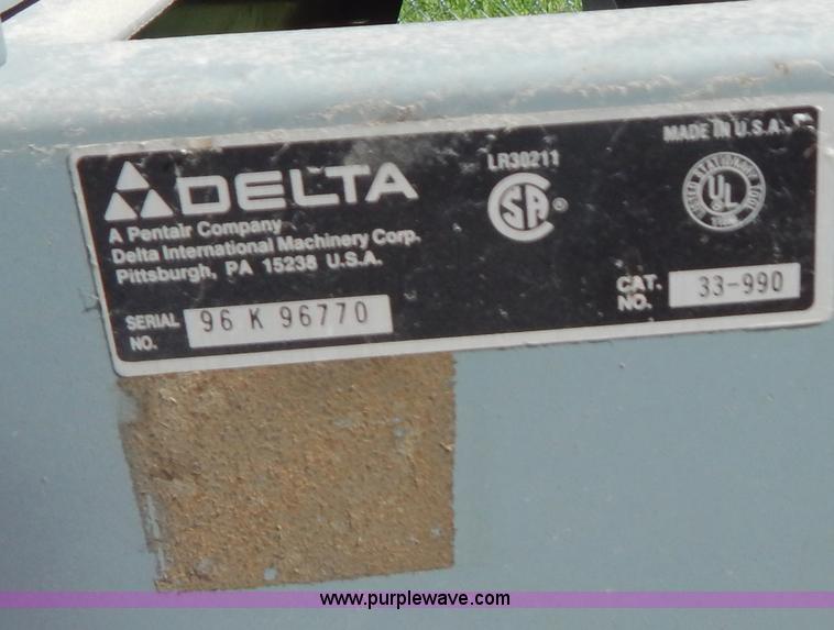 image for item AE9836 Delta 10" radial arm saw
