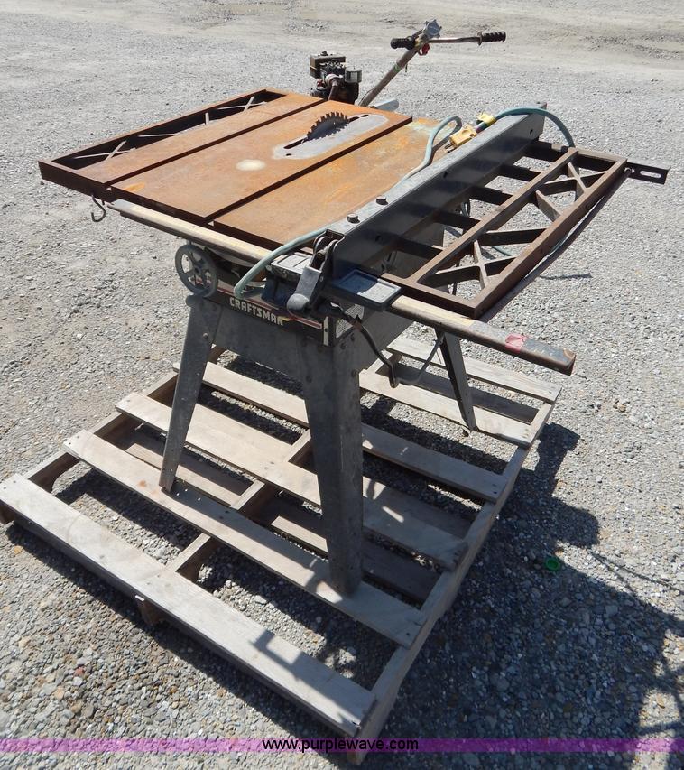 image for item AE9837 Craftsman 10" table saw
