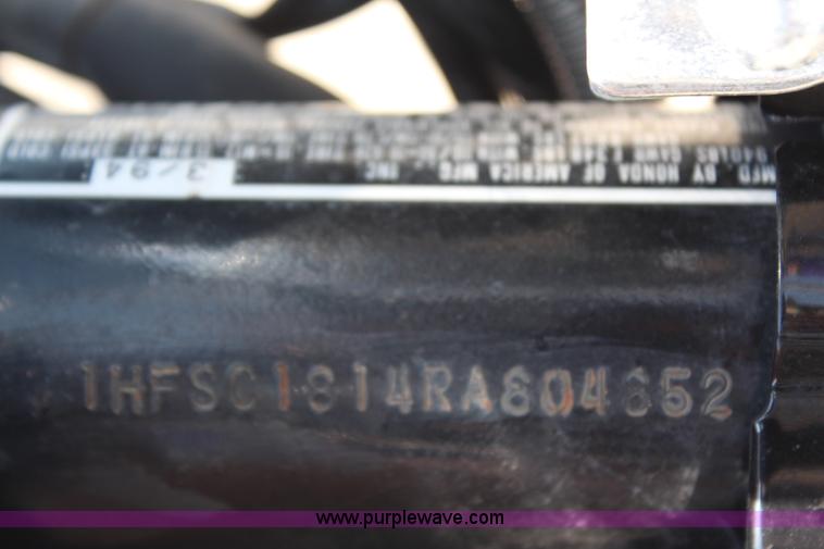 image for item AU9163 1994 Honda VT1100 Shadow motorcycle