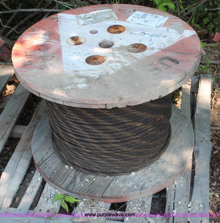 image for item AU9187 Spool of 9/16" cable