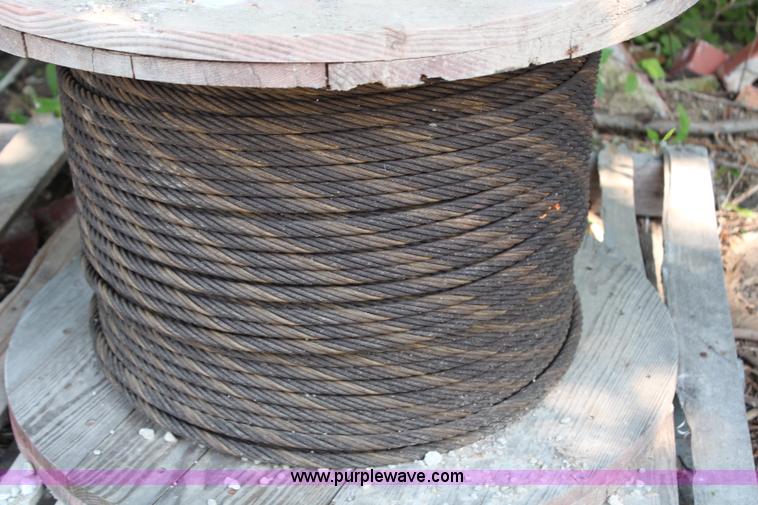 image for item AU9187 Spool of 9/16" cable