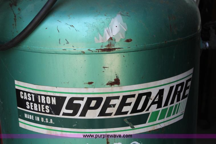 image for item AU9190 Speedaire 80 gallon air compressor