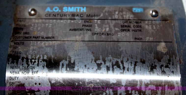 image for item AU9190 Speedaire 80 gallon air compressor