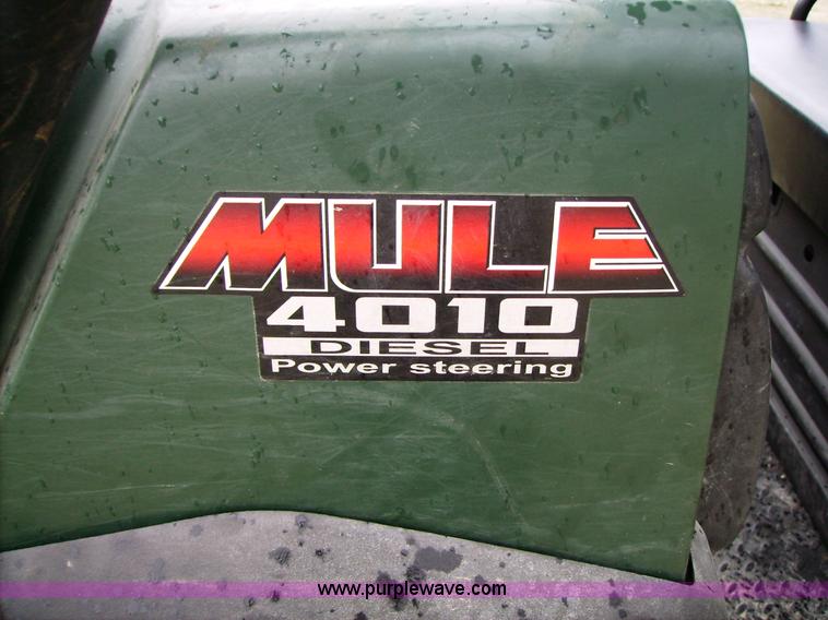 image for item C1195 2011 Kawasaki Mule 4010 utility vehicle