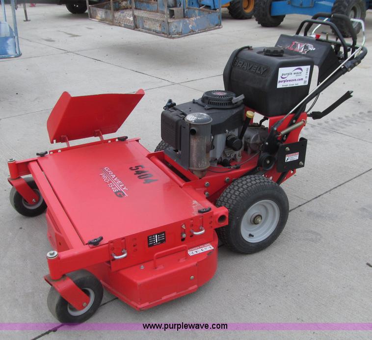 image for item D7430 Gravely walk behind self-propelled mower