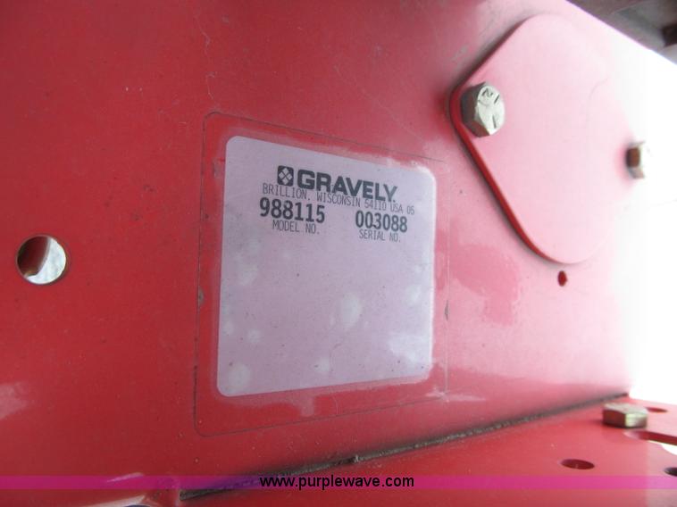 image for item D7430 Gravely walk behind self-propelled mower