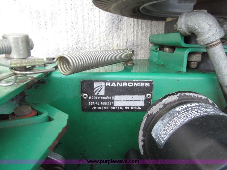 image for item D7431 Ransomes walk-behind self-propelled mower