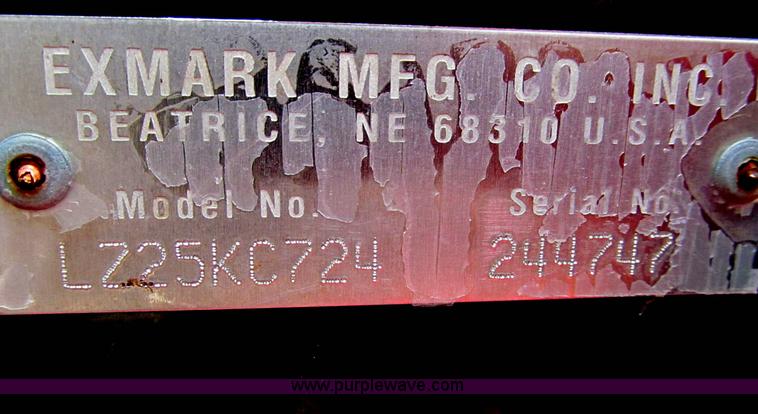 image for item F5086 ExMark Lazer ZTR mower