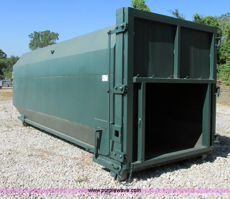 image for item F5133 McClain Ez-Pack roll off receiver container