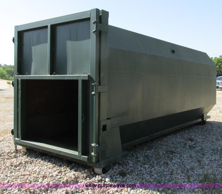 image for item F5133 McClain Ez-Pack roll off receiver container