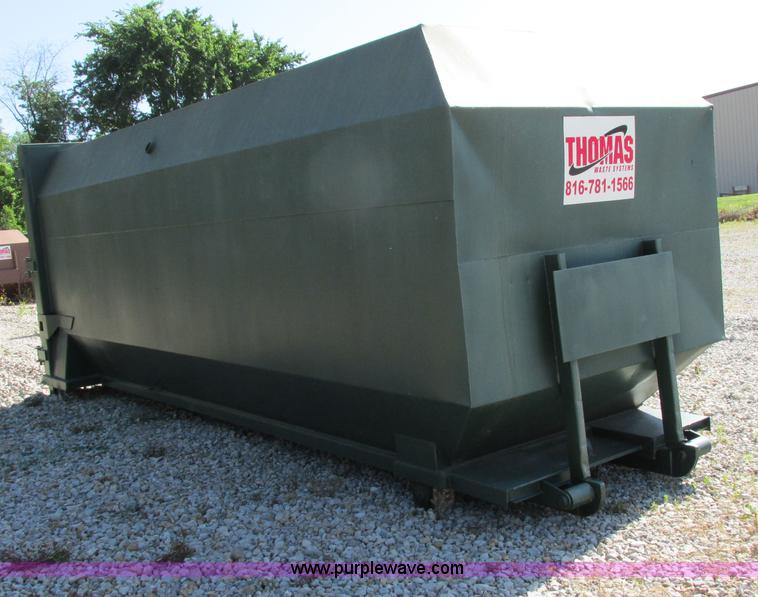 image for item F5133 McClain Ez-Pack roll off receiver container