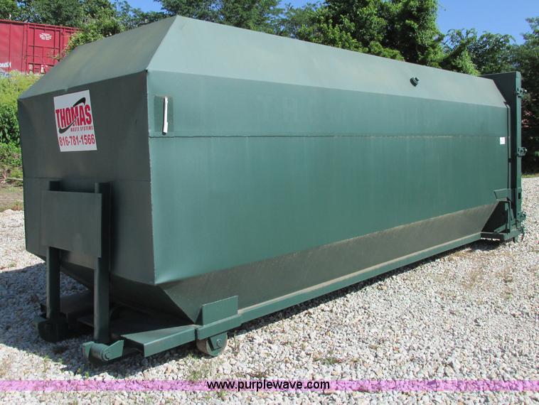 image for item F5133 McClain Ez-Pack roll off receiver container