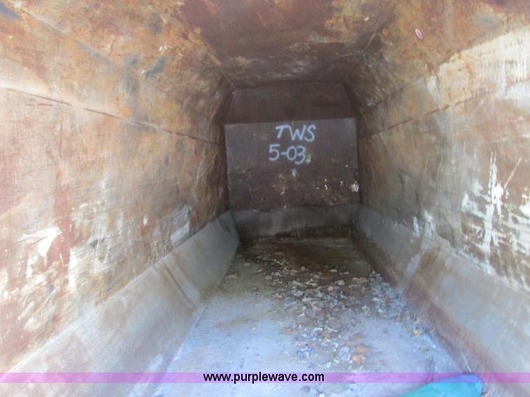 image for item F5134 2001 McClain Ez-Pack roll-off container