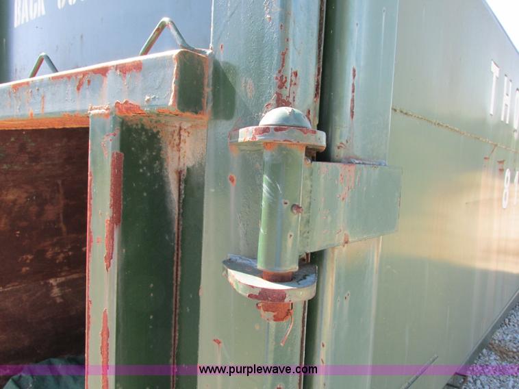 image for item F5134 2001 McClain Ez-Pack roll-off container