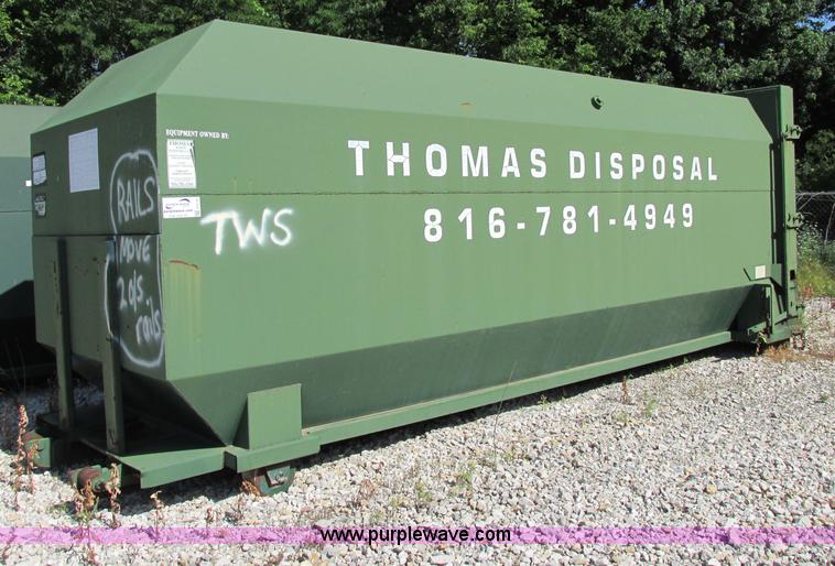 image for item F5135 McClain Ez-Pack roll-off container