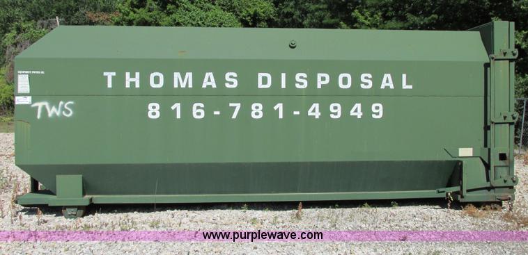 image for item F5135 McClain Ez-Pack roll-off container