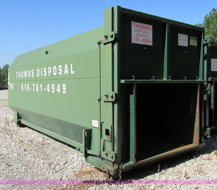 image for item F5135 McClain Ez-Pack roll-off container