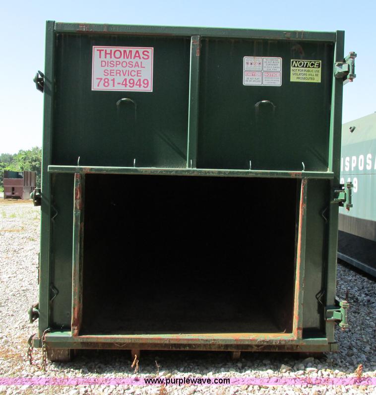 image for item F5135 McClain Ez-Pack roll-off container