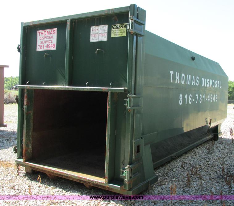 image for item F5135 McClain Ez-Pack roll-off container