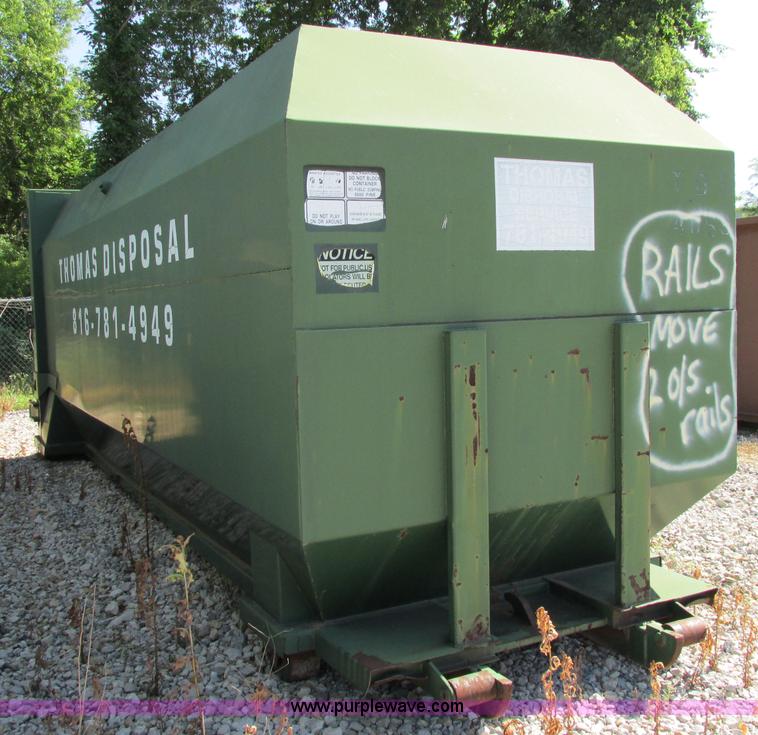 image for item F5135 McClain Ez-Pack roll-off container