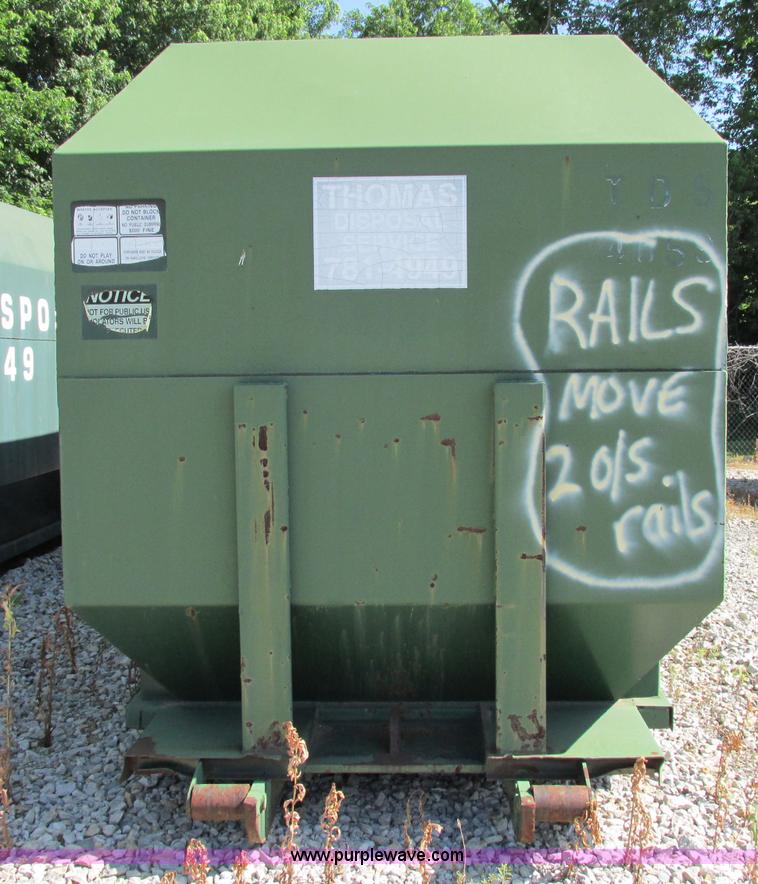 image for item F5135 McClain Ez-Pack roll-off container