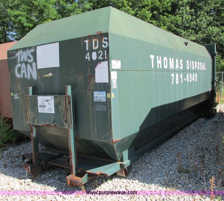 image for item F5136 McClain Ez-Pack roll-off container