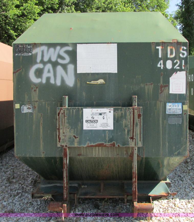 image for item F5136 McClain Ez-Pack roll-off container