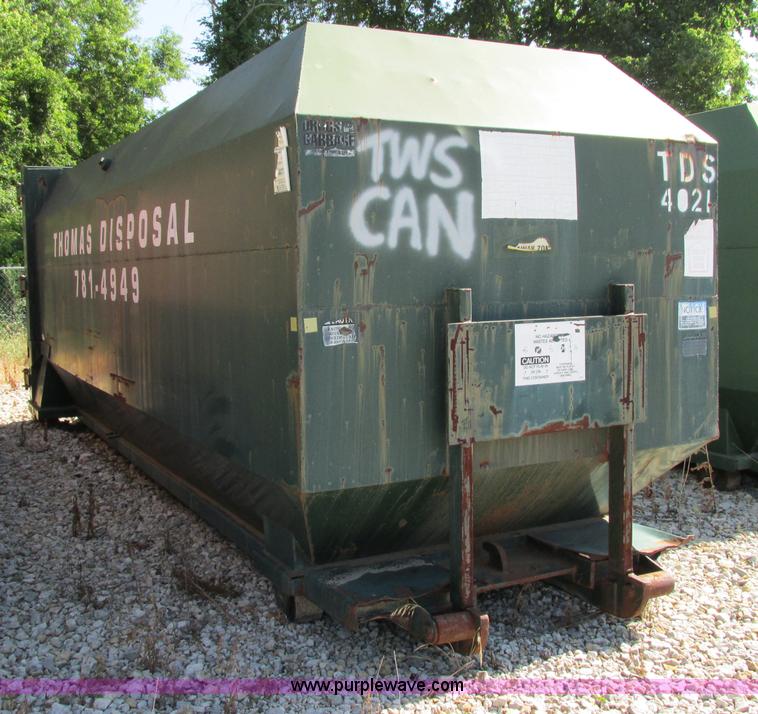 image for item F5136 McClain Ez-Pack roll-off container