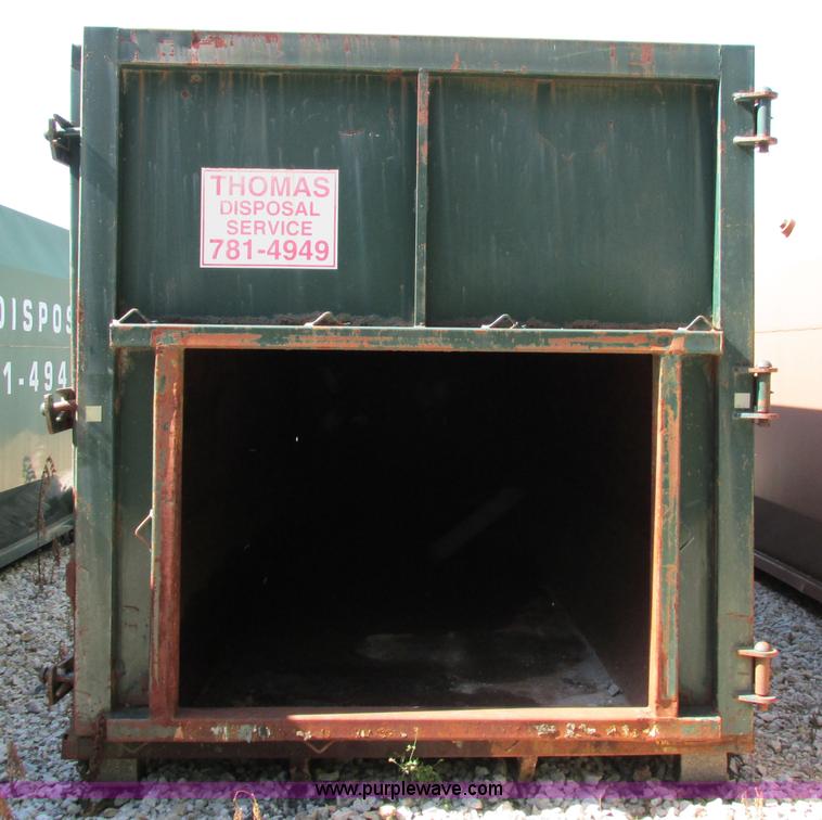 image for item F5136 McClain Ez-Pack roll-off container