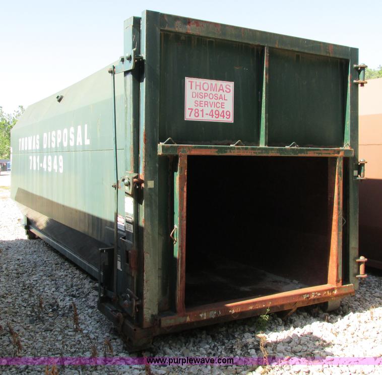 image for item F5136 McClain Ez-Pack roll-off container