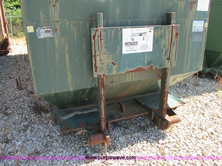 image for item F5136 McClain Ez-Pack roll-off container