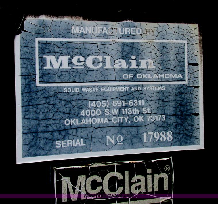image for item F5136 McClain Ez-Pack roll-off container