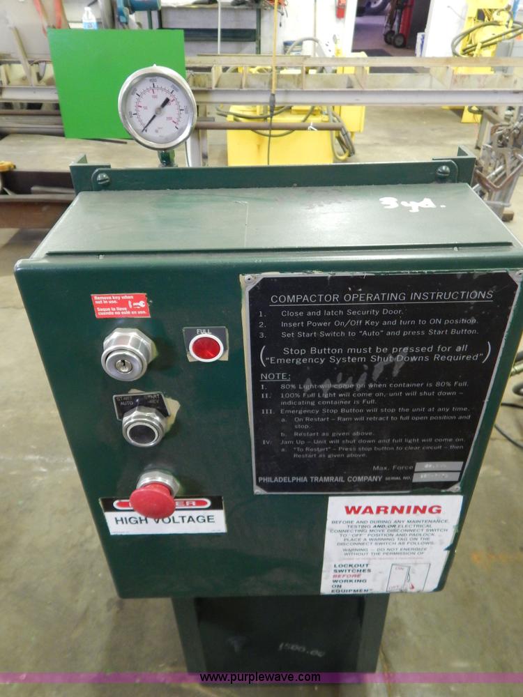 image for item F5146 McClain Mag stationary compactor